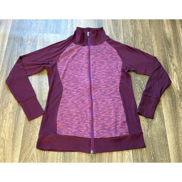 COLUMBIA Womens L OuterSpace Hybrid Full Zip Pockets Lightweight Sport Jacket - Picture 2 of 10